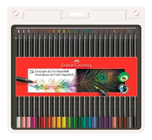 Lapices Faber Castell Supersoft X 24 Colores