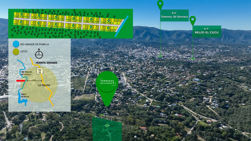 Lotes En Venta - Terrazas De La Falda 2 - Escritura - Procrear - Sierras De Córdoba