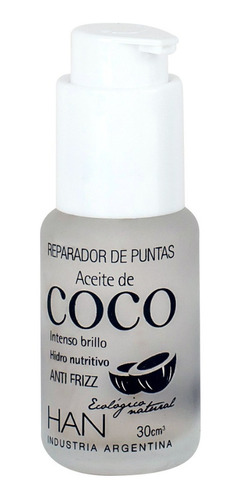 Han Aceite Capilar De Coco Frasco 30cc.