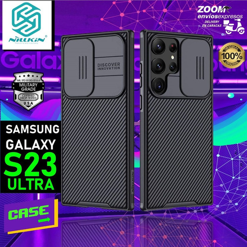 Forro Original Nilkkin Camshield Samsung Galaxy S23 Ultra