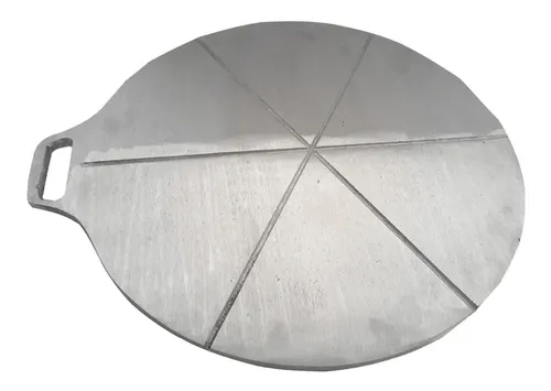 Pizzero Molde Pizza En Aluminio De 36 Cm Diametro Con Lineas