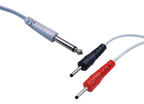 Cable De Electroestimulador Ficha 6,5 A Pin