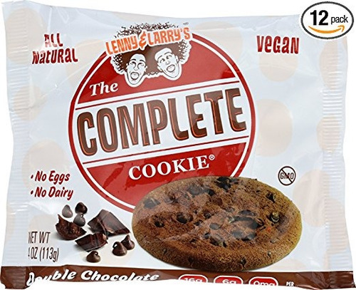 Lenny & Larry`s Doble Chocolate Galletas Completos (12/4 Oz)