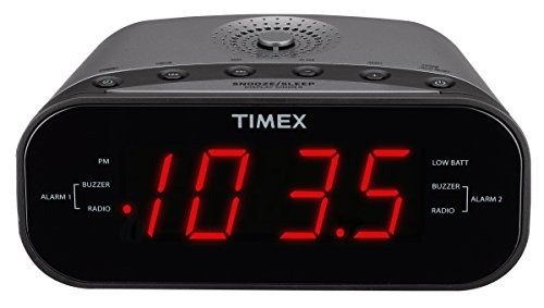 Timex T231gy Am / Fm Con Alarma Doble Radio Reloj Con 1.2-pu