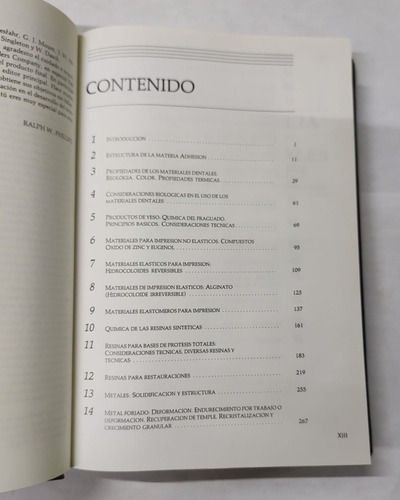 La Ciencia De Los Materiales Dentales (Usado)