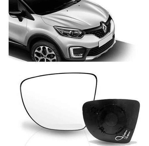 Vidrio Espejo P/ Renault Captur 2017 2018 2019 C/desempa Izq