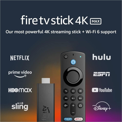 Fire Tv Stick 4k Max Y Control Remoto Por Voz