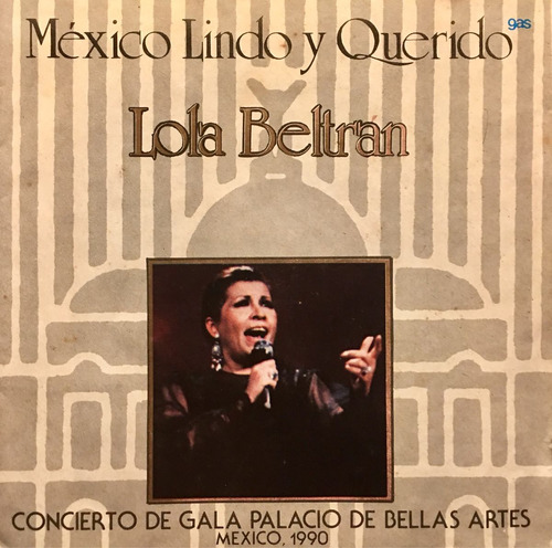 Cd Lola Beltran Mexico Lindo Y Querido 1990 Con 2cds