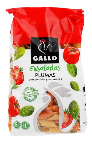 Pastas Gallo Pluma Vegetales 450g