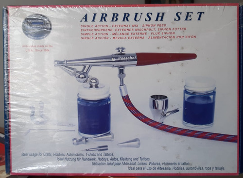 Aerógrafo Paasche H-series Airbrush H-set