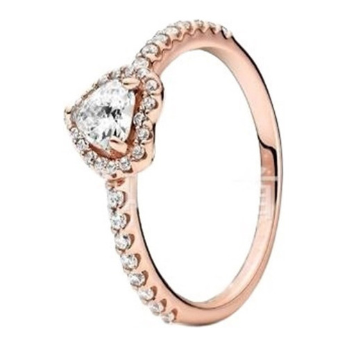 Anillo Pandora Corazón Relieve Rosa Incluye Kit De Regalo