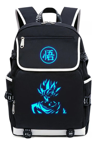 B Mochila Wukong Luminosa Usb Dragon Ball Series