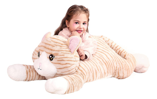 Ikasa Peluche Grande De Juguete De Gato, 4 Modelos