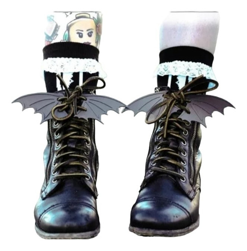 Alas Murciélago Para Cordones Halloween Cosplay Disfraz Vamp