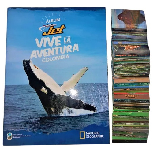Album Vive La Aventura Colombia Jet + Set Completo A Pegar