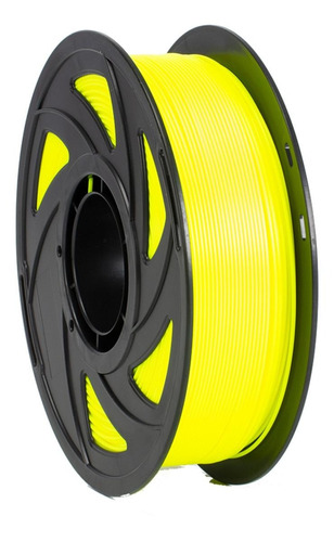 Filamento 3d Pla Tronxy De 1.75mm Y 1kg Fluo Yellow