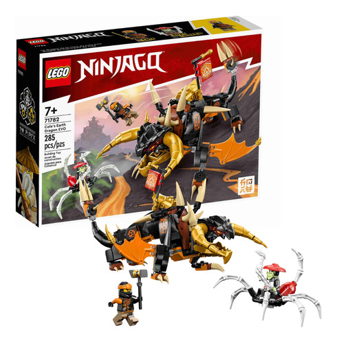 Lego Ninjago Dragão De Terra Evo Do Cole Bone Bone Scorpion