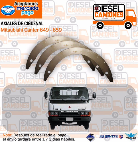 Axiales Cigueñal Canter 649 659 Fe84 85 4d34 Con Tur (ci)*