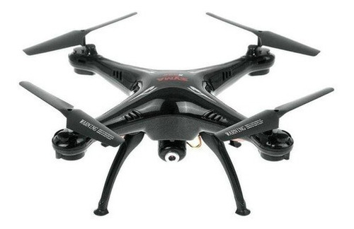 Drone Syma X5sw Con Cámara Hd Black 2.4ghz 1 Batería