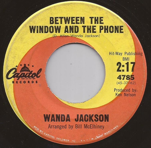 Wanda Jackson Between The Window And The Phone Simple Usa