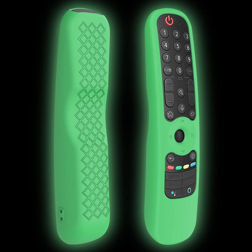 Funda Control Remoto Para LG Tv Mr24/mr23/22 Case Protector Color Luminoso Verde