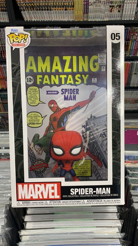 Funko Pop! Comic Cover Marvel Amazing Fantasy Spider-man #05