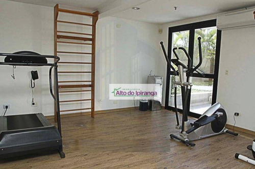 Apartamento Com 1 Dormitório Para Alugar, 41 M² Por R$ 2.800,00/mês - Bosque Da Saúde - São Paulo/sp - Ap3838