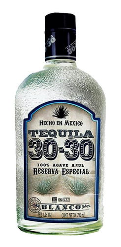 Paquete De 3 Tequila 30-30 Blanco 750 Ml