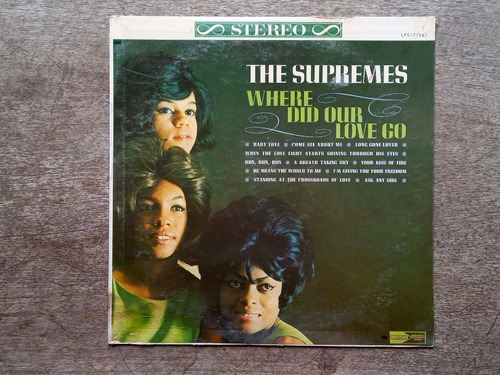 Disco Lp The Supremes - Where Did Our (1964) Sellado R10