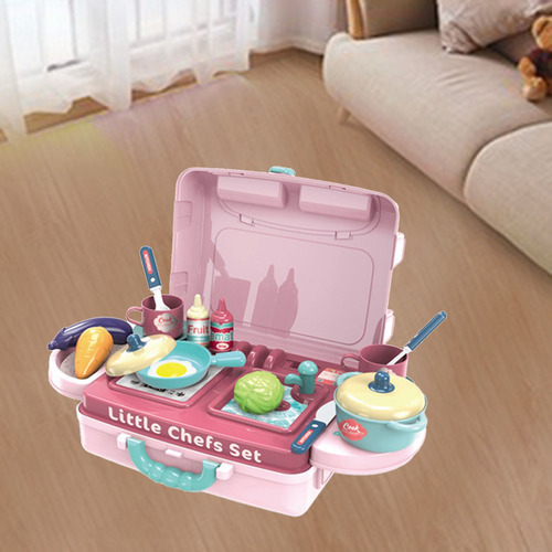 Fweaad Set De Juego De Cocina De Plástico Interactivo Para