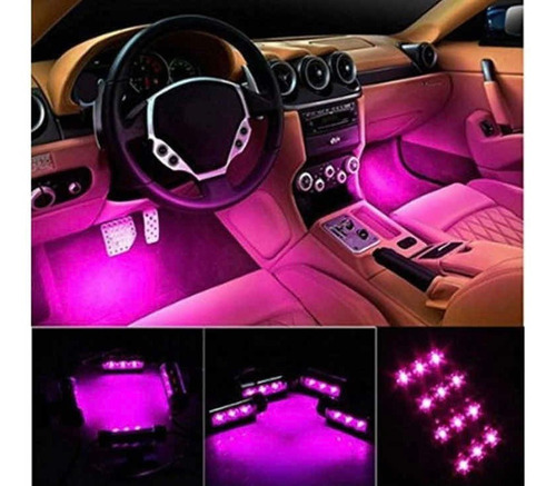 Tiras Luces Led Tunning Auto Rgb Deco Interior Audioritmica