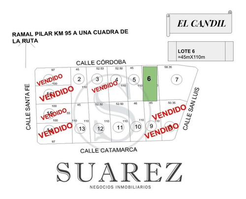 Imagen 2 de 10 de Terreno En Venta El Candil San Andres De Giles