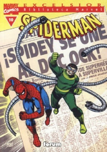 Spiderman Tomo 10 Biblioteca Marvel Forum (español)