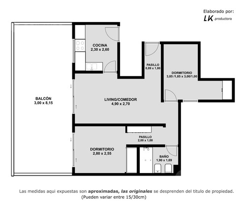 Venta Departamento 3 Ambientes Con Balcón Aterrazado En Barracas