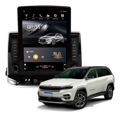 Multimídia Tesla S8 Line Commander 22 Acima Octa 4+64gb 9.7p