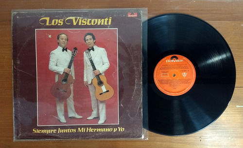 Los Visconti Siempre Juntos Mi Hermano Y Yo Disco Lp Vinilo