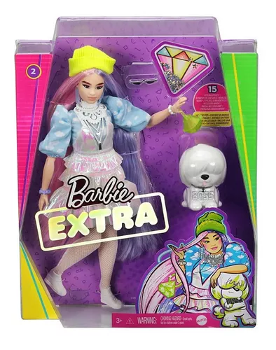 Barbie EXTRA Cabelo Rosa : : Brinquedos e Jogos