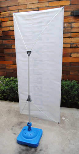 3 Pack X Banner Con Base De Agua