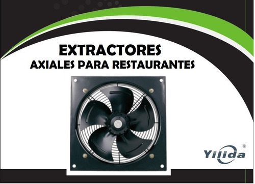 Ventilador Industrial Motor Cerrado Para Restaurante