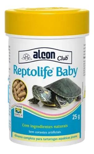 Ração Tartaruga Tigre Filhote Cagado Reptolife Baby 25g