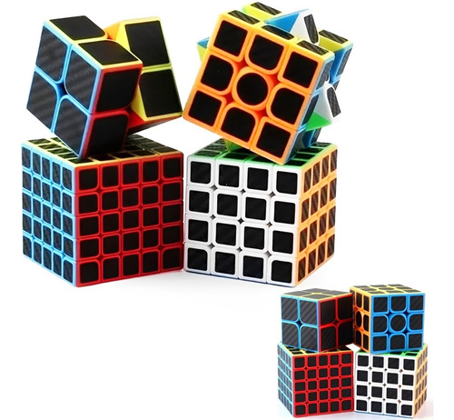 Paquete 4 Cubos Rubik Warrior W Uso Profesional. Lubricado