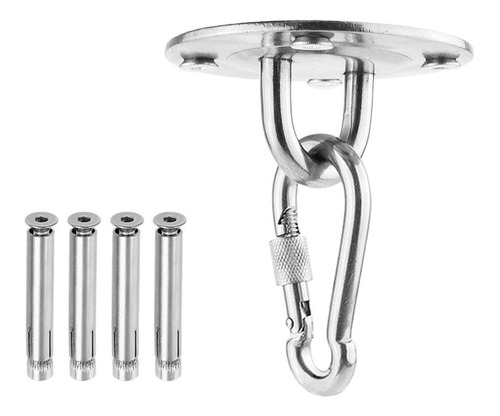 Saco De Boxeo Gancho De Techo Con Cadenas Soporte De Pared