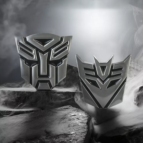F1 Transformers Coche Vinilo Metal Estéreo Decor, 2 Unidades