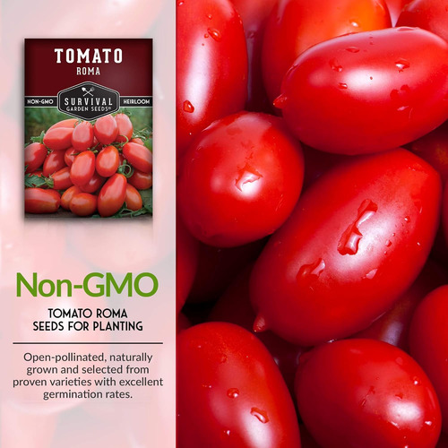 Survival Garden - Semilla De Tomate Roma,100mg