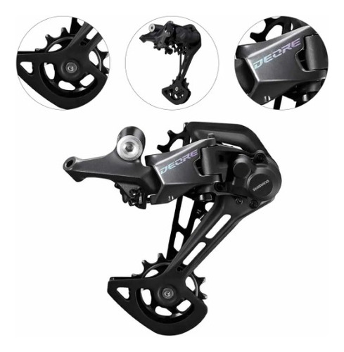 Câmbio Traseiro Shimano Deore Rd-m6100 Sgs 12 Velocidades
