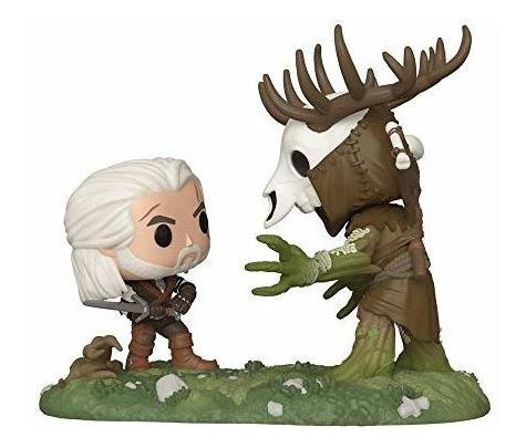 Funko Pop! The Witcher Iii Wild Hunt Geralt Vs Leshen Inside