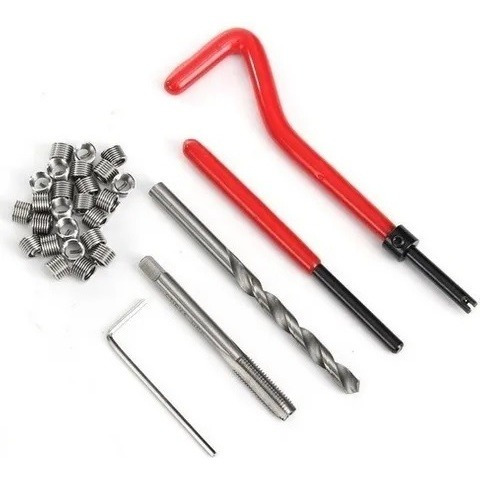 Imagen 2 de 4 de Kit De Insertos 15 Piezas M 7 X 1 Ruhlmann Ru43030
