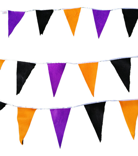 Banderines De Cumpleaños, Halloween, Baby Shower En Tela 