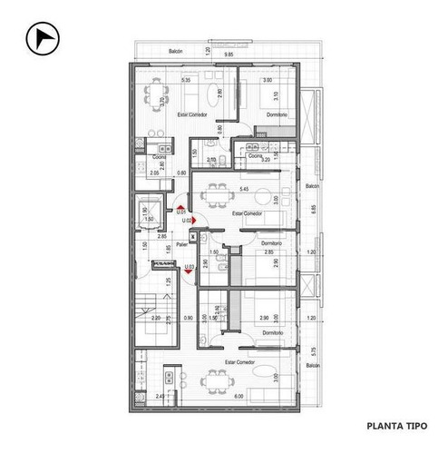 Imagen 8 de 10 de Departamento 1 Dormitorio En Venta - Centro, Rosario