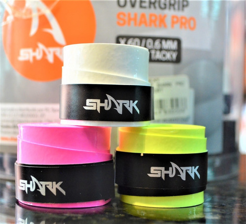 Imagem 4 de 6 de Over Grip Shark Pro X60/0,6mm Extra Tack Kit 3 Unidades